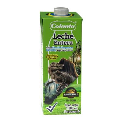 Imagen de Leche UHT Entera Colanta Caja X 1000 ml