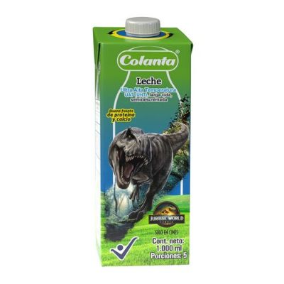 Imagen de Leche UHT Semidescremada Colanta Caja X 1000 ml