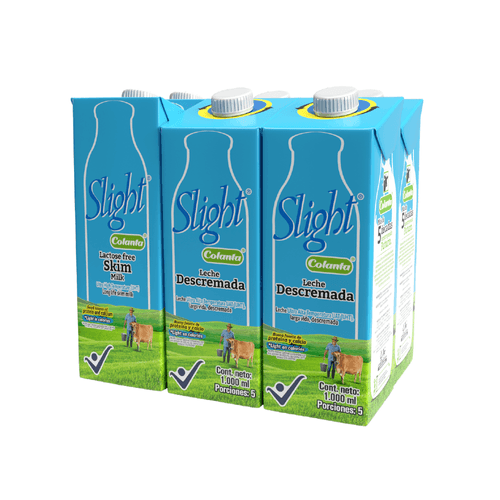 Imagen de Leche UHT Descremada Colanta Caja X 1000 ml X 6 U