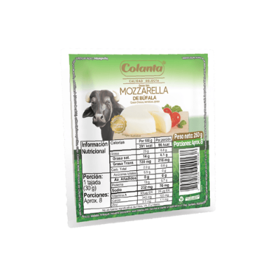 Imagen de Queso Tipo Mozzarella de Búfala Colanta Bloque X 250 g