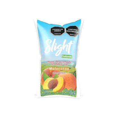 Imagen de Yogur Slight Melocotón Bolsa X 200 g