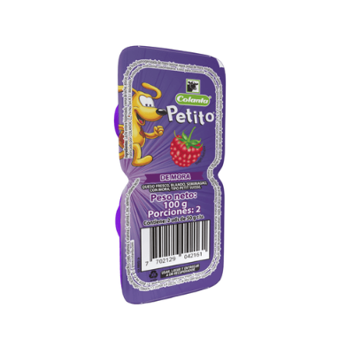 Imagen de Petito Sabor Mora Colanta X 50 g X 2 U