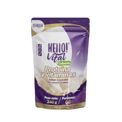 Imagen de Proteína y vitaminas Hello! Vital Colanta X 240 g