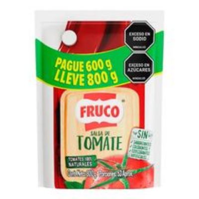 Imagen de Salsa de tomate FRUCO pague 600 lleve 800 g