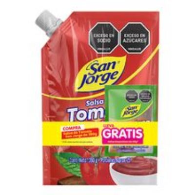 Imagen de Salsa de tomate SAN JORGE x380 g gratis mayostaza x40 g