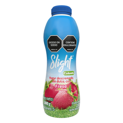 Imagen de Yogur Slight Fresa Colanta Garrafa X 1000 g