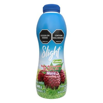Imagen de Yogur Slight Mora Colanta Garrafa X 1000 g