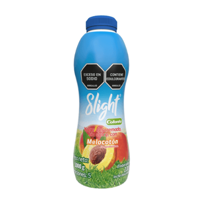 Imagen de Yogur Slight Melocotón Colanta Garrafa X 1000 g