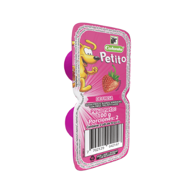 Imagen de Petito Sabor Fresa Colanta X 50 g X 2 U