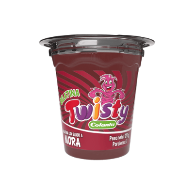 Imagen de Gelatina Twisty Mora 120 g