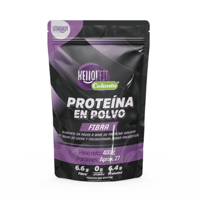 Imagen de Proteína en Polvo con Fibra Hello! Fit Colanta X 400 g