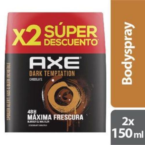 Imagen de Desodorante AXE dark temptation aerosol (300 ml)