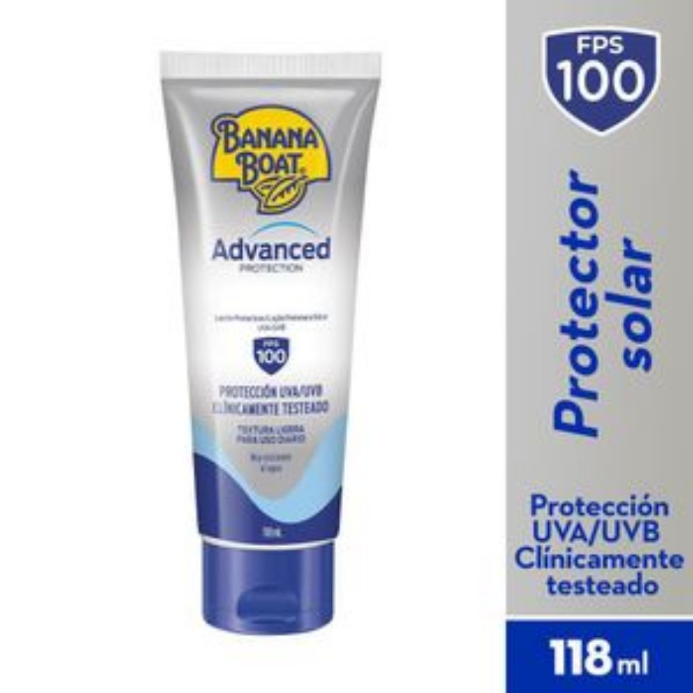 Imagen de Protector solar BANANA BOAT adavanced protection FPS 100 (118 ml)