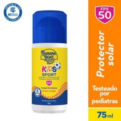 Imagen de Protector solar BANANA BOAT roll on kids sport FPS 50 (75 ml)