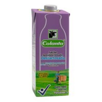 Imagen de Leche COLANTA deslactosada semidescremada x1000 ml