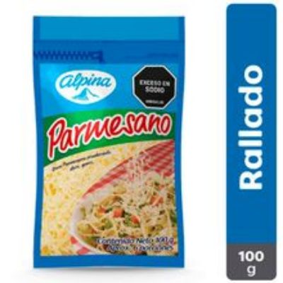 Imagen de Queso ALPINA parmesano x100 g
