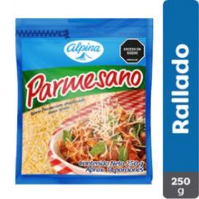 Imagen de Queso ALPINA parmesano x250 g