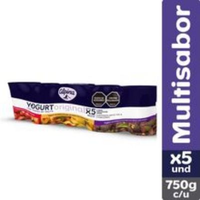 Imagen de Yogurt ALPINA original surtido 5 unds x150 g c/u