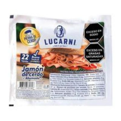 Imagen de Jamón LUCARNI cerdo ahumado x450 g