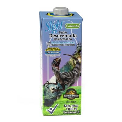 Imagen de Leche UHT Slight Deslactosada Descremada Colanta Caja X 1000 ml