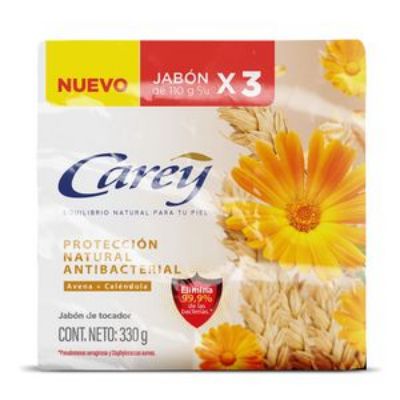 Imagen de Jabón de tocador CAREY avena caléndula (330 gr)
