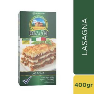Imagen de Pastas CONZAZONI para lasagna (400 gr)