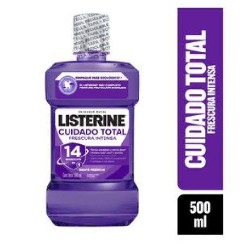 Imagen de Enjuague bucal LISTERINE Cuidado total frescura intensa (500 ml)