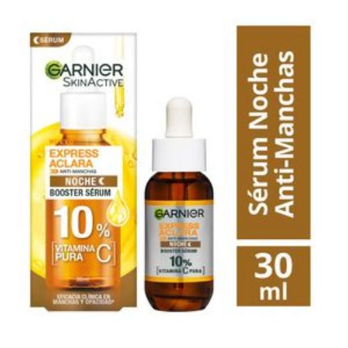 Imagen de Serum GARNIER SKIN ACTIVE Antimanchas noche express aclara (30 ml)
