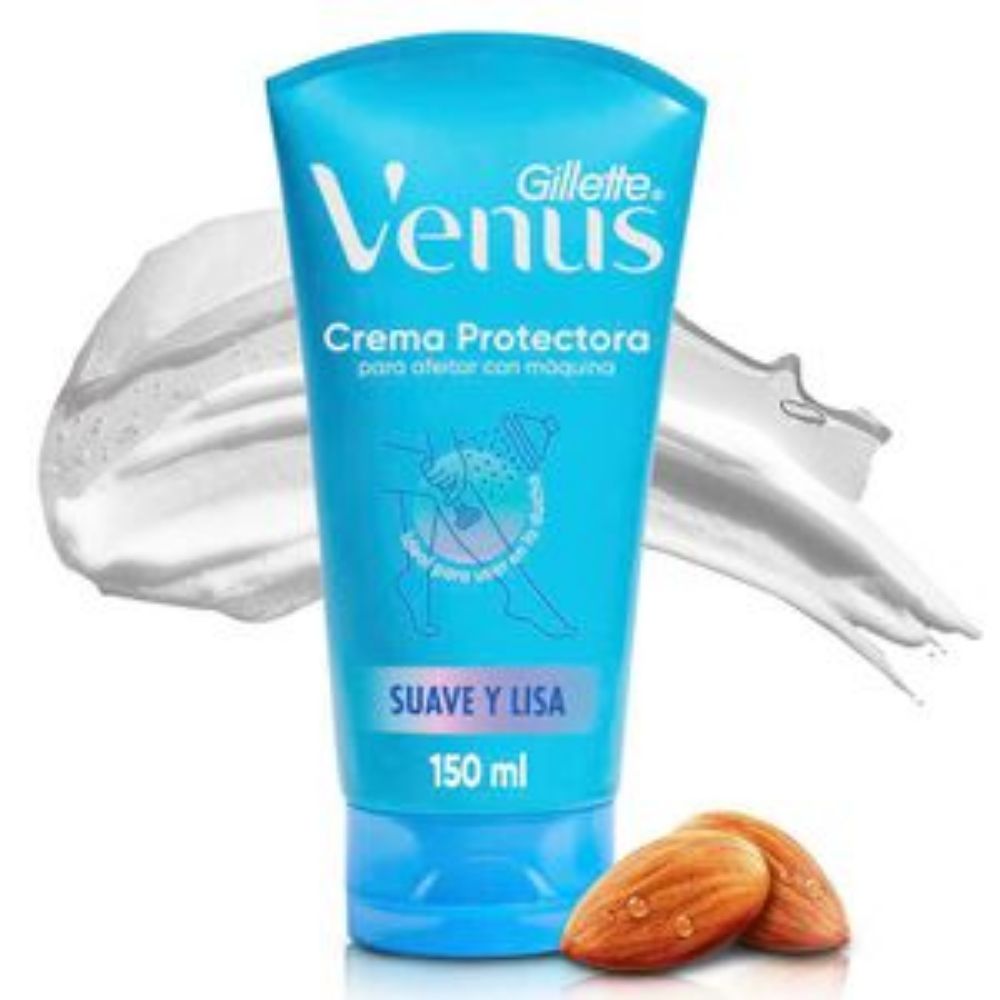 Imagen de Crema de afeitar VENUS gillette con aceite de almendra (150 ml)
