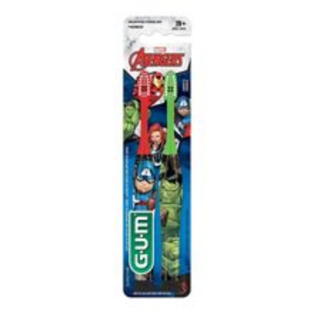 Imagen de Cepillo dental GUM avengers x2 unds