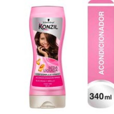 Imagen de Acondicionador KONZIL seda líquida vita12 x340 ml