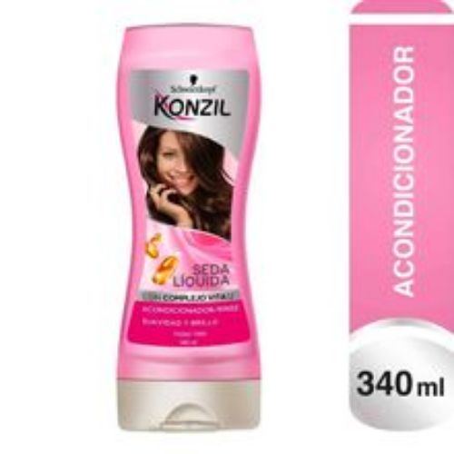 Imagen de Acondicionador KONZIL seda líquida vita12 x340 ml