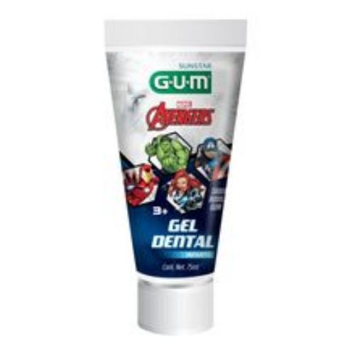 Imagen de Gel dental GUM avengers x75 ml