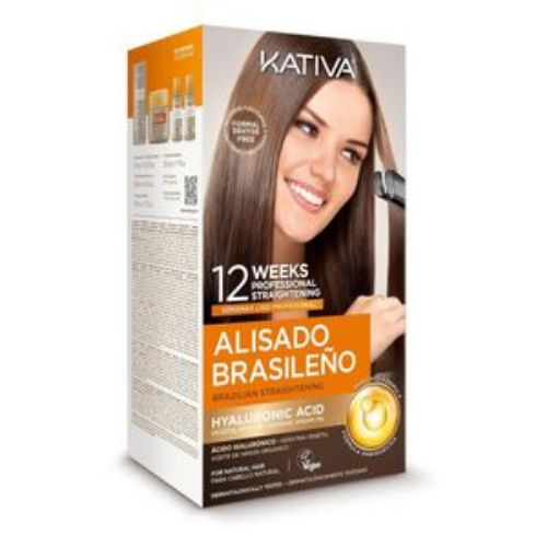 Imagen de Kit Alisado Brasileño KATIVA 1 UNIDAD