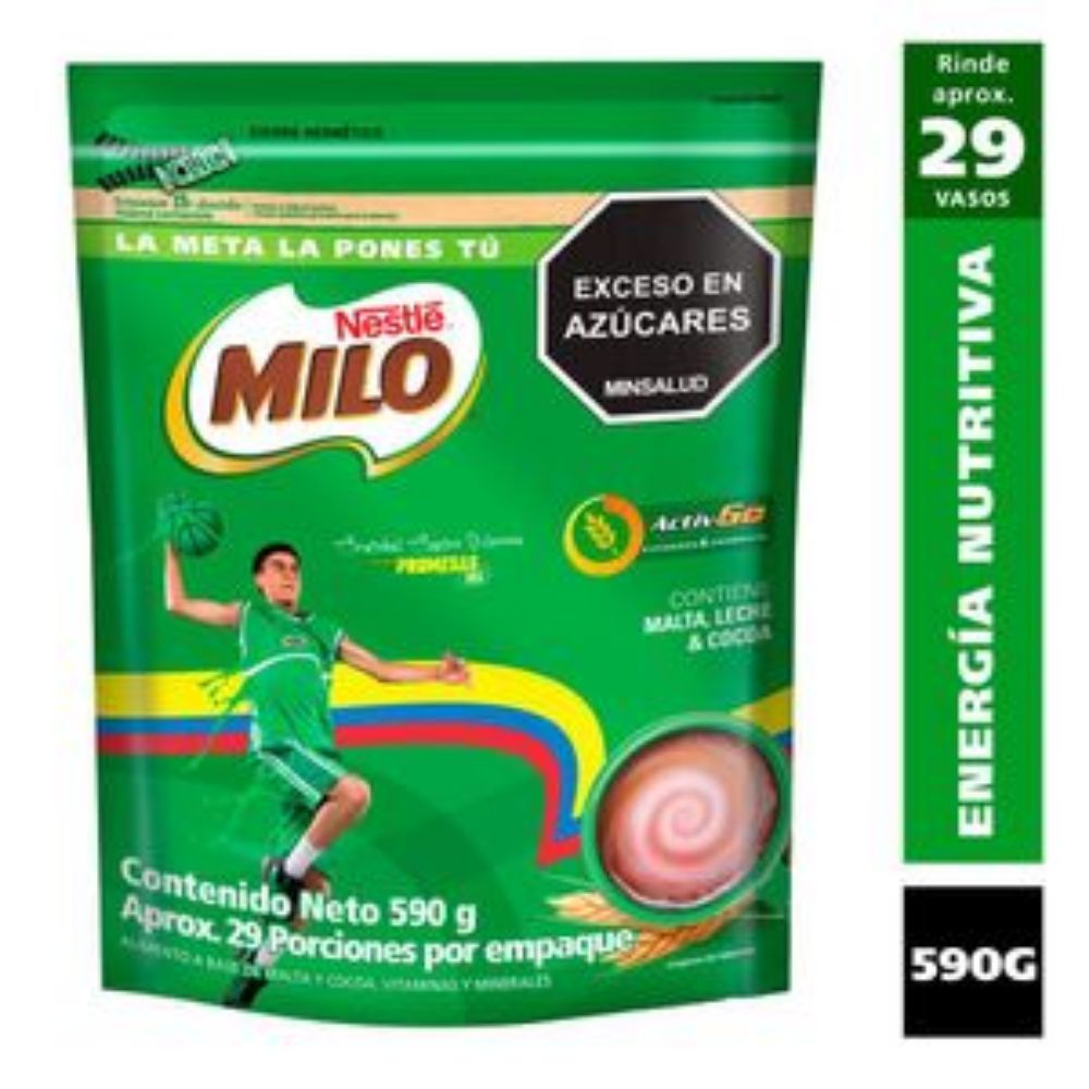 Imagen de Bebida achocolatada con malta MILO activgo (590 gr)