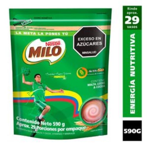 Imagen de Bebida achocolatada con malta MILO activgo (590 gr)