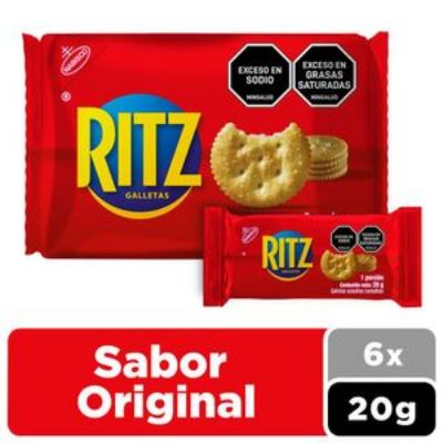 Imagen de Galletas RITZ original x6und (120 gr)