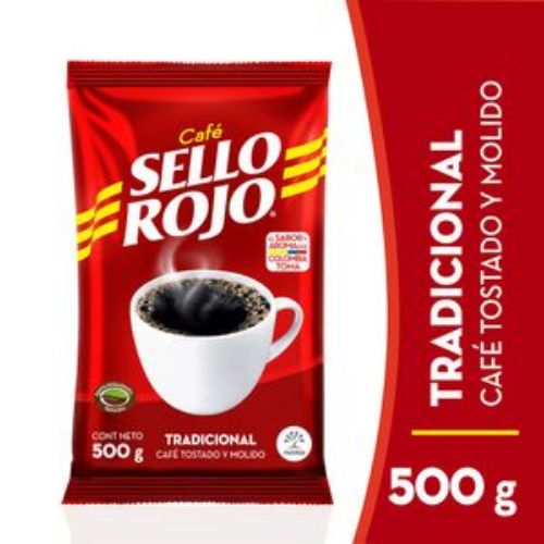 Imagen de Café SELLO ROJO molido fuerte (600 gr)