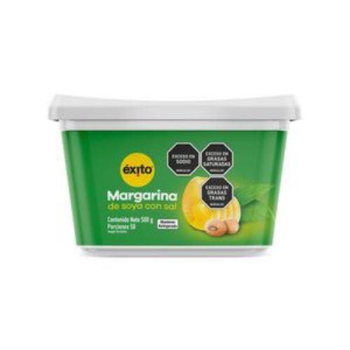 Imagen de Margarina Soya Con Sal EXITO MARCA PROPIA 500 gr