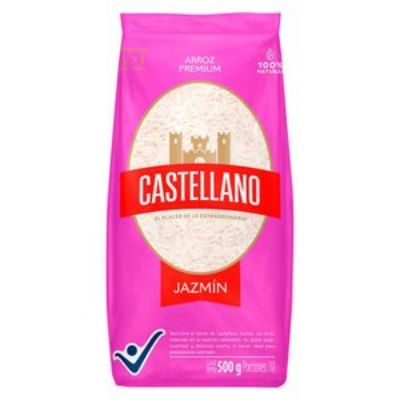 Imagen de Arroz CASTELLANO jazmín (500 gr)
