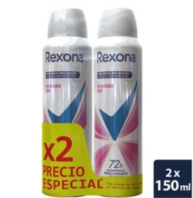 Imagen de Desodorante REXONA aerosol powder dry (300 ml)