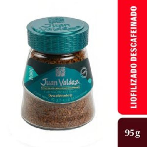 Imagen de Café JUAN VALDEZ Liofilizado descafeinado (95 gr)