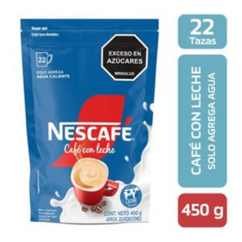 Imagen de Café con Leche NESCAFE soluble (450 gr)