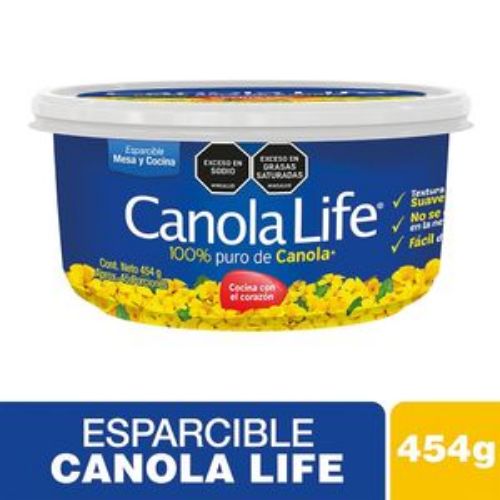 Imagen de Esparcible CANOLA LIFE 454 gr