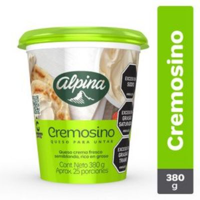 Imagen de Queso Cremosino ALPINA vaso (380 gr)