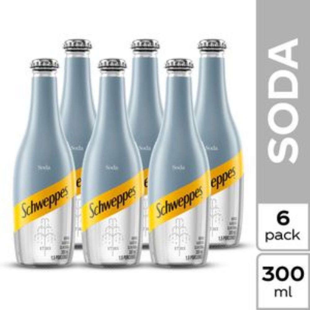 Imagen de Soda SCHWEPPES x6und 300ml (1800 ml)