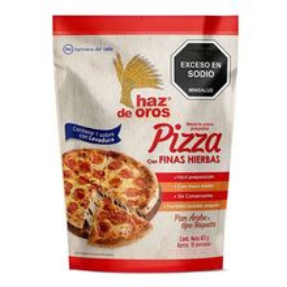 Imagen de Mezcla HAZ DE OROS pizza x457 g