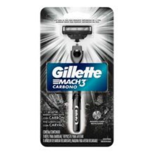 Imagen de Máquina de afeitar GILLETTE mach3 carbono