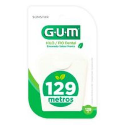 Imagen de Seda dental GUM sabor a menta x129 metros