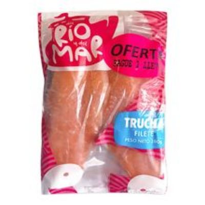 Imagen de Filete de trucha DEL RÍO Y DEL MAR salmonada pague 1 lleve 2 x380 g c/u